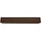 Ekena Millwork 3-Sided (U-beam) Knotty Pine Endurathane Faux Wood Ceiling Beam, Premium Hickory, 12"Wx12"H x10'L BMKP3C0120X120X120ZH - alternate 3